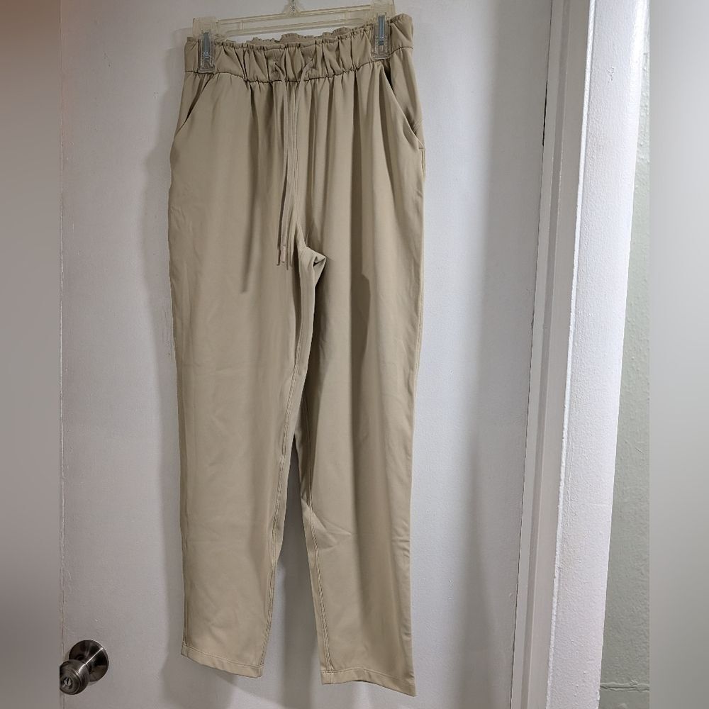 lululemon athletica Beige Track Pants